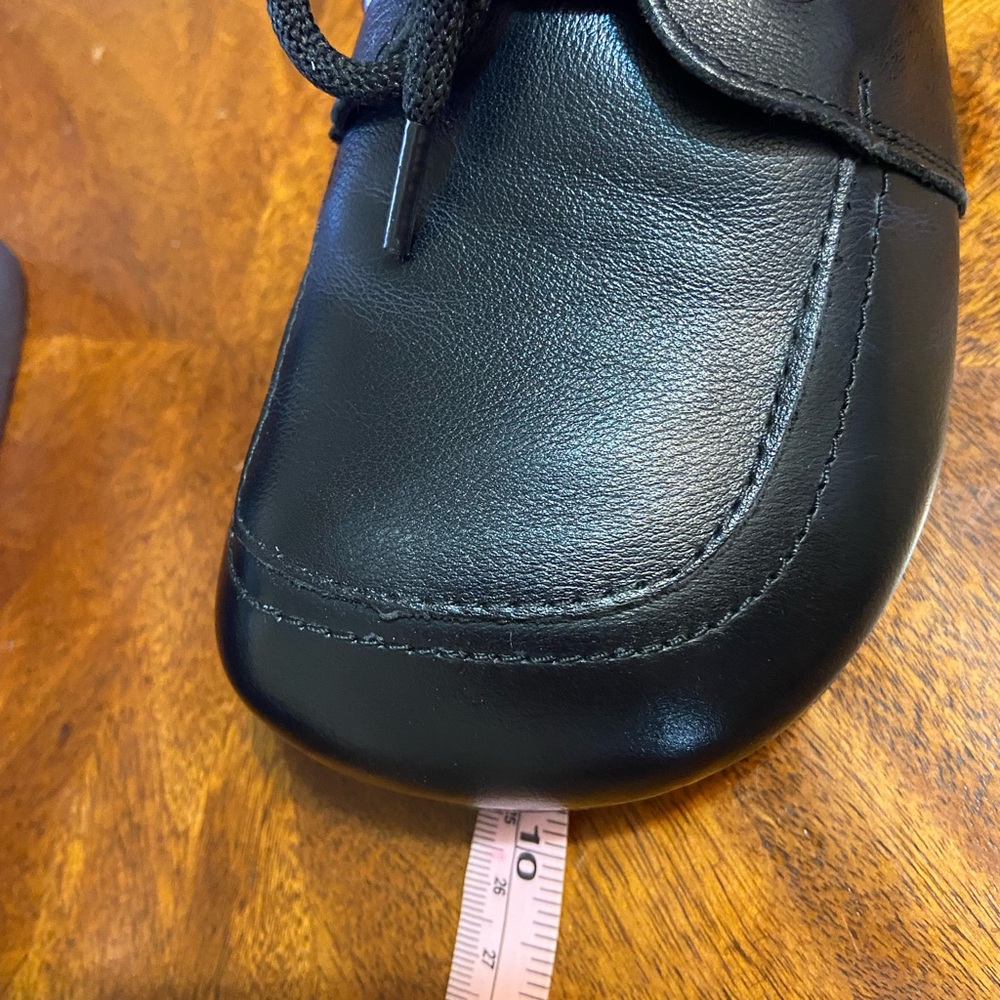 Black Leather Oxford Shoes 40 - Picture 2 of 7